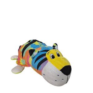 Flip A Zoo Gildy Tiger Toby Turtle Plush 15 Inch
